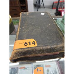 Rare vintage teacher's bible