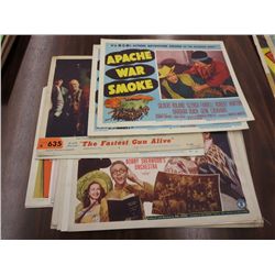 Vintage movie lobby cards