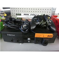 XBOX, 5 games and a controller