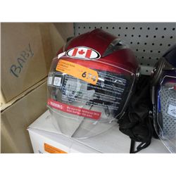 New motorcycle helmet, Red, XL
