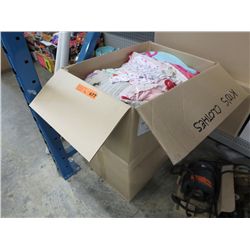 2 Boxes of baby and children's clothing