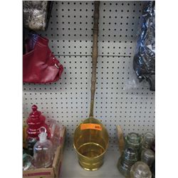 Brass planter