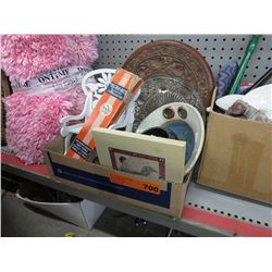 Box of household items