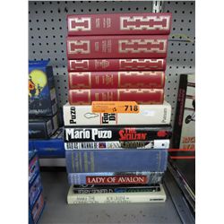 12 Hard cover books
