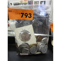 1 Pound bag of coins and tokens