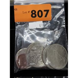 10 assorted CDN & US coins