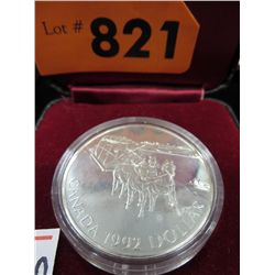 1992 CDN stage coach dollar in case