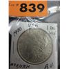 Image 1 : 1900 US Morgan silver dollar -.900 Silver