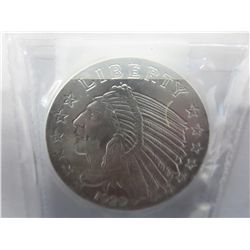 Indian head .999 1 oz. silver round