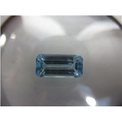 Certified & appraised 3.04 CT Brazilian blue topaz