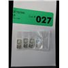Image 2 : 4 x .999 silver Canada Maple Leaf bars
