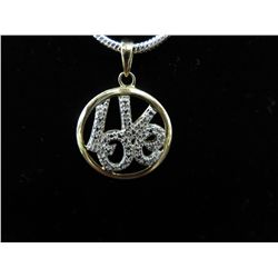 Genuine diamond Love necklace