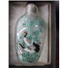 Image 1 : Hand painted Chinese snuff bottle with stopper