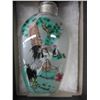 Image 2 : Hand painted Chinese snuff bottle with stopper