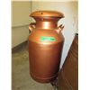 Image 1 : Copper colour milk can - 25" x 15"