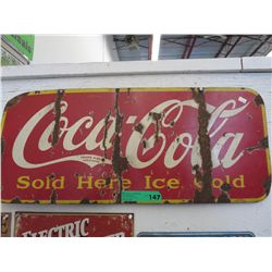 Vintage Coca Cola sign 1941