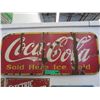 Image 1 : Vintage Coca Cola sign 1941