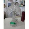 Image 1 : Pinwheel crystal lamp w/ shade