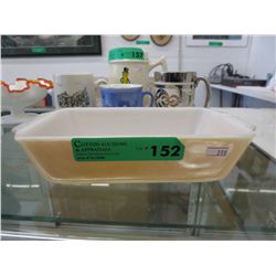 Vintage Fire-King loaf pan