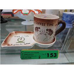 Vintage coffee cup/ashtray