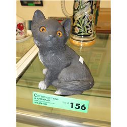 Sandicast kitten statue - 6" x 5"