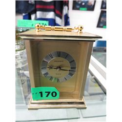German carriage style clock