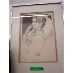 Signed Ltd Edition lithograph by Len Gibbs
