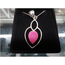 Sterling silver pendant & chain