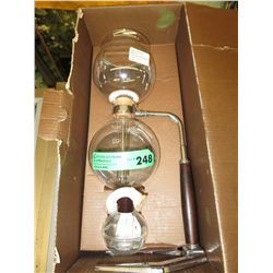 Vintage Hellem Vacuum Brew coffee maker
