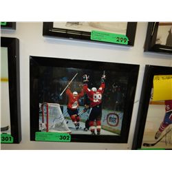 Autographed Wayne Gretzky/Mario Lemieux photo