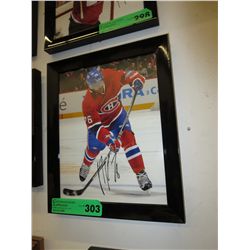Autographed P K Subban photo