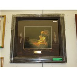 Framed print by Bev Doolittle - "Unknown Presence"