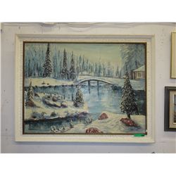 Original acrylic on canvas by B. Spagnolo