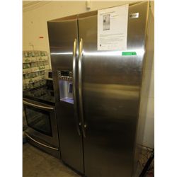 New G.E. 25.9 Cubic foot side by side refrigerator