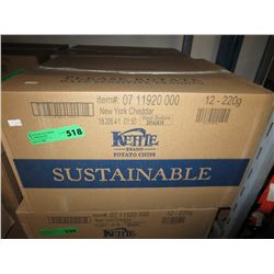 Case of Kettle Brand chips - New York Cheddar