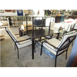 7 PC metal patio set