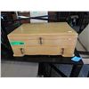 Image 1 : Large wood silverware chest