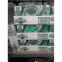 3 cases of Perrier sparking water