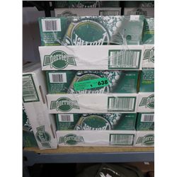 3 cases of Perrier sparking water