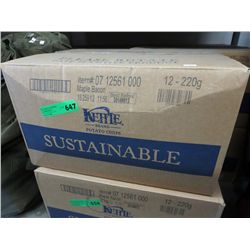 Case of Kettle Brand chips - Maple Bacon