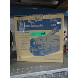 8mm GE camcorder, model CG816