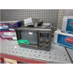Bentley portable 5" television