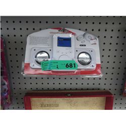 Fold up portable iPod speakers