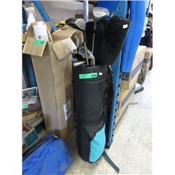 Wilson golf clubs in bag