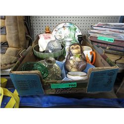 Vintage collectible glass & ceramics