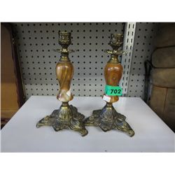 Pair of Italian candlesticks