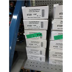 6 Cases of panel nails