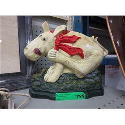 Vintage - Cast iron cartoon dog door stop