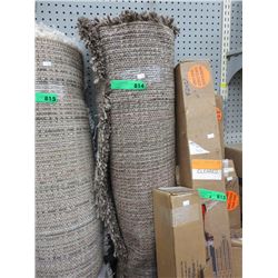 Brown shag carpet -used