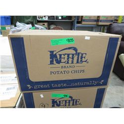 Case of Kettle Brand Sweet & Salty chips